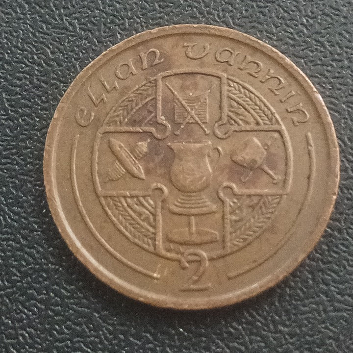 2 Pence 1989 (Hand Working Tools) - Isle of Man