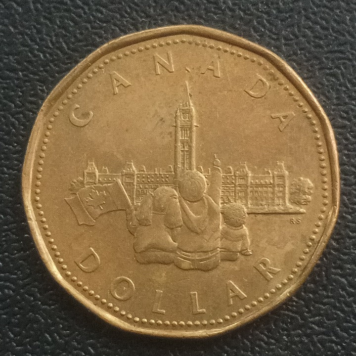 1 Dollar 1992 (125th Anniversary of Canadian Confederation) - Canada Circulating Commemorative coin
