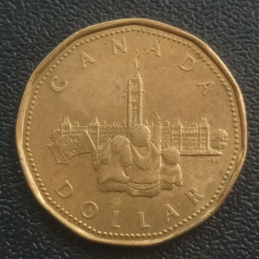 1 Dollar 1992 (125th Anniversary of Canadian Confederation) - Canada Circulating Commemorative coin