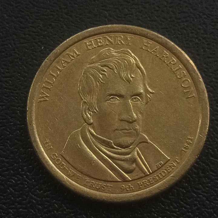 1 Dollar (William Henry Harrison - 9th President - 1841) - U.S.A  Presidential $1 Coin Program