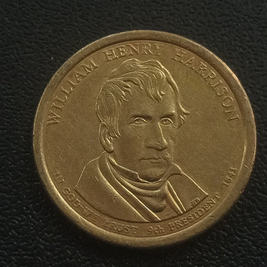 1 Dollar (William Henry Harrison - 9th President - 1841) - U.S.A  Presidential $1 Coin Program