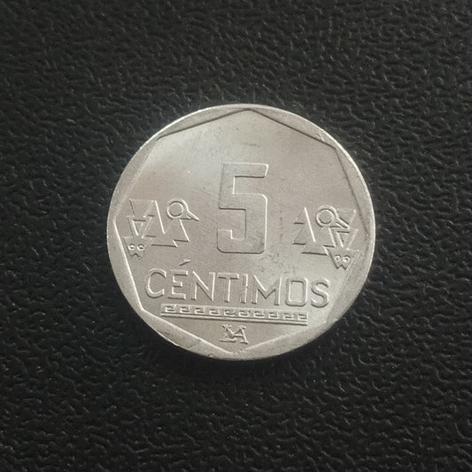 5 Centimos 2012 UNC - Peru