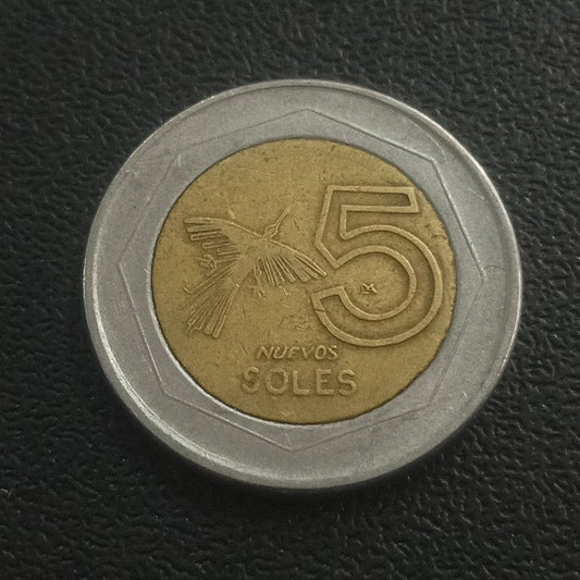 5 Nuevos Soles 2005 - Peru