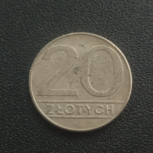 20 Zlotys (small type) - Poland