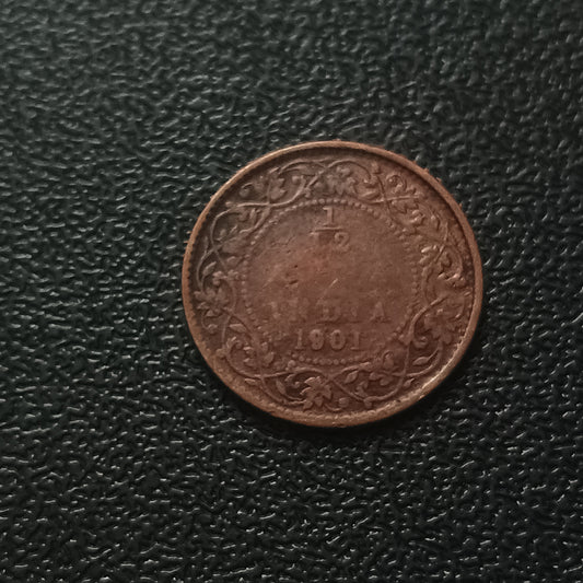 1/12 Anna 1901 Victoria - (Ref : AUC1548)