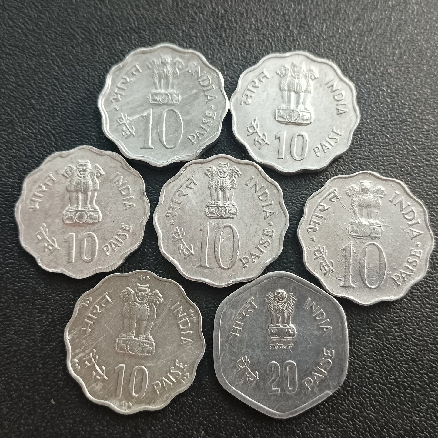 Lot of 7 High Grade Aluminum Commemorative Coins - (Ref : AUC1483)