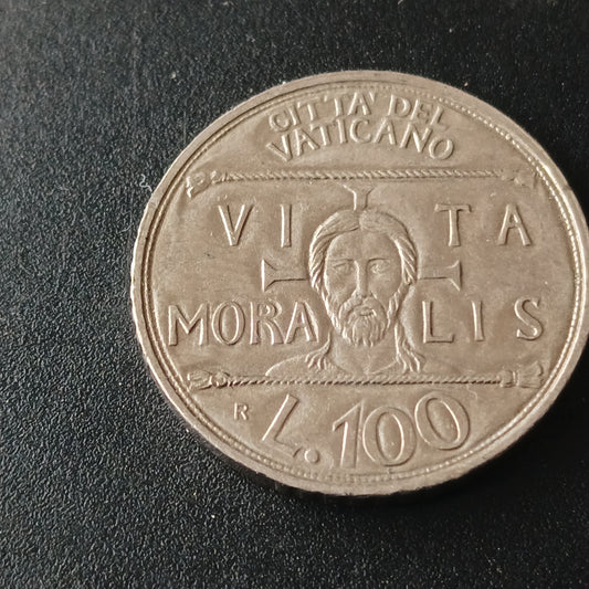 100 Lire 1993 (Jonh Paul II) - Vatican City - Commemorative Coin (Ref : AUC1334)