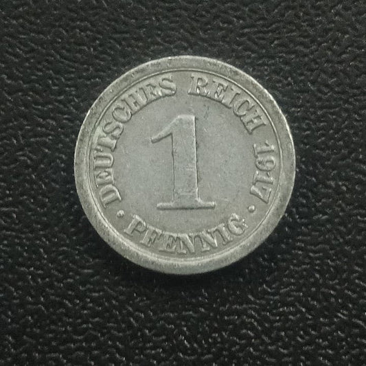 1 Pfennig 1917 A (Wilhem II) - Germany
