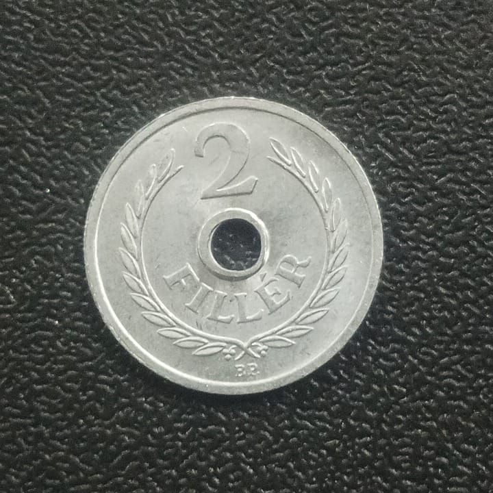 2 Filler 1963 AUNC - Hungary