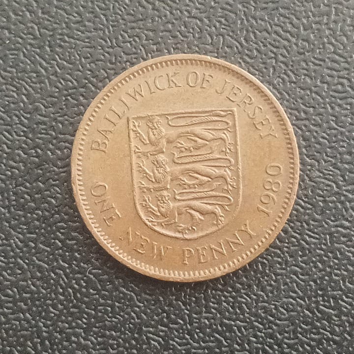 1 New Penny - Elizabeth II (2nd portrait) - Balliwick of Jersey