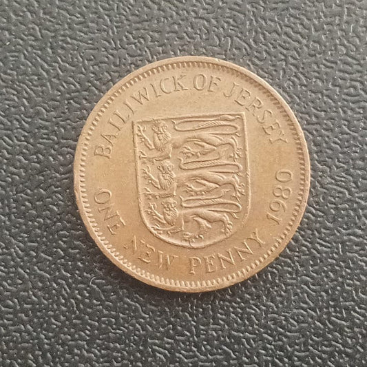 1 New Penny - Elizabeth II (2nd portrait) - Balliwick of Jersey