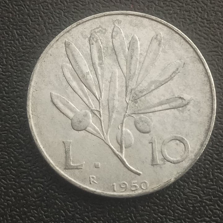 10 Lire 1950 - Italy