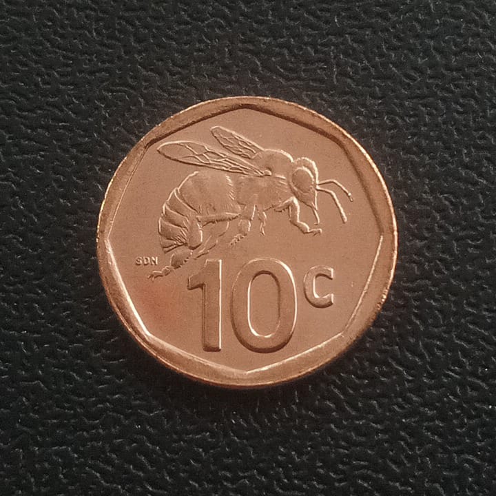 10 Cents 2023 UNC - South Africa
