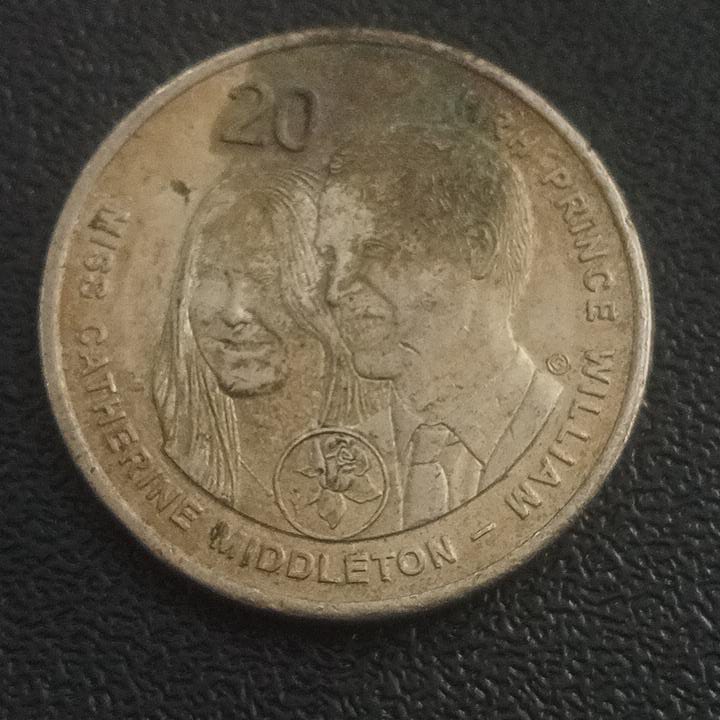 20 Cents 2011 (William and Kate Royal Wedding) - Australia
