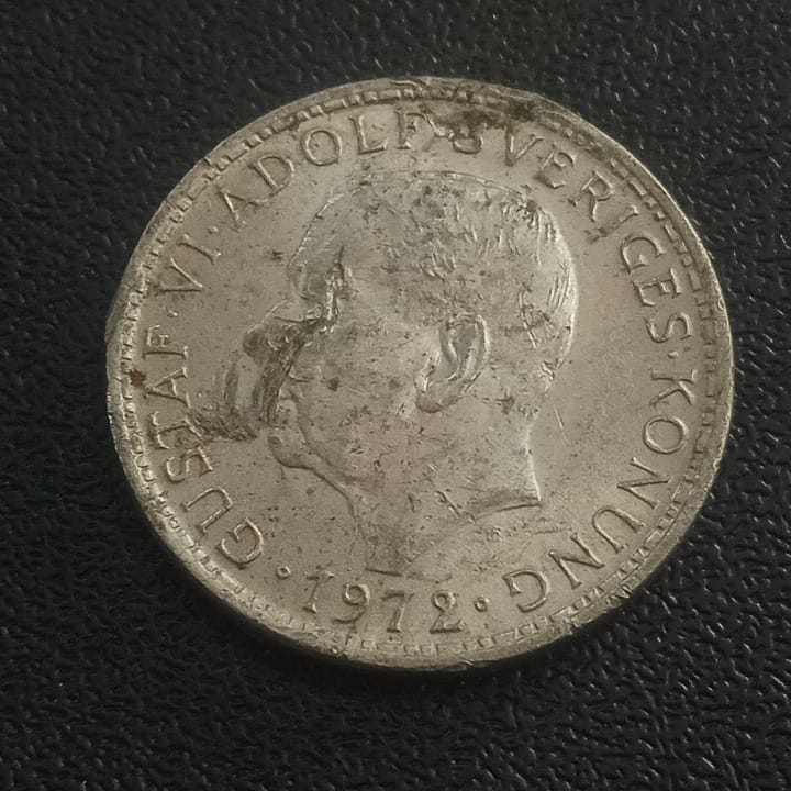 5 Kronor 1972 - Sweden
