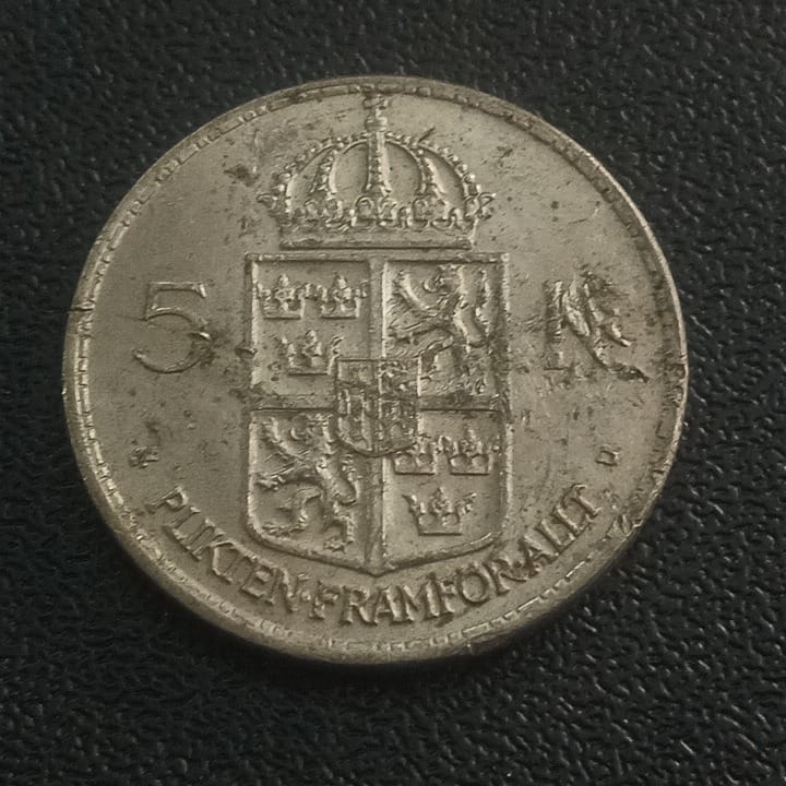 5 Kronor 1972 - Sweden