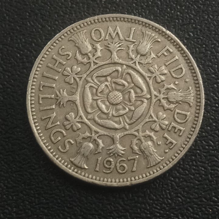 2 Shillings   - Elizabeth II - United Kingdom