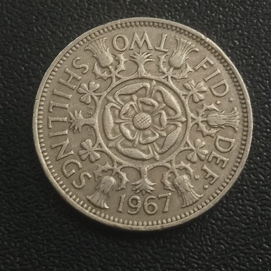 2 Shillings   - Elizabeth II - United Kingdom