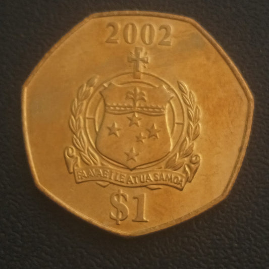 1 Tala (Tanumafili II) 2002 UNC - Samoa