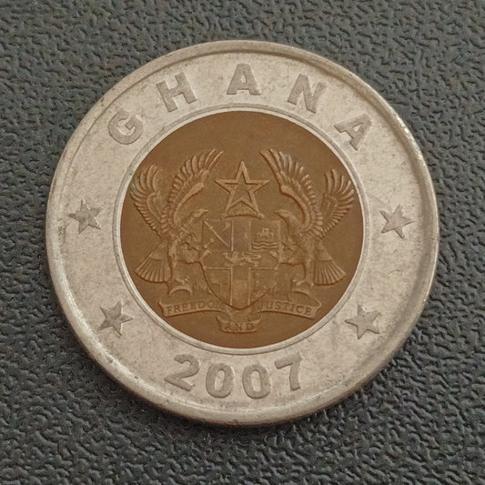 1 Cedi 2007 - Ghana