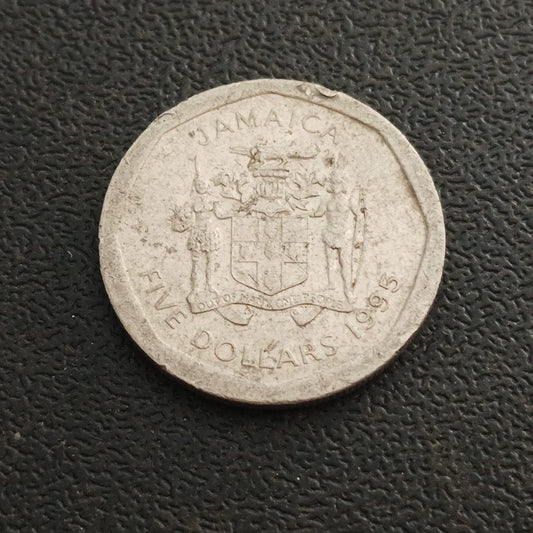 5 Dollars 1995 - Jamaica