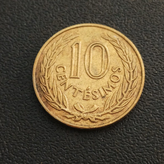 10 Centésimos 1960 (Single Year Issue) - Uruguay