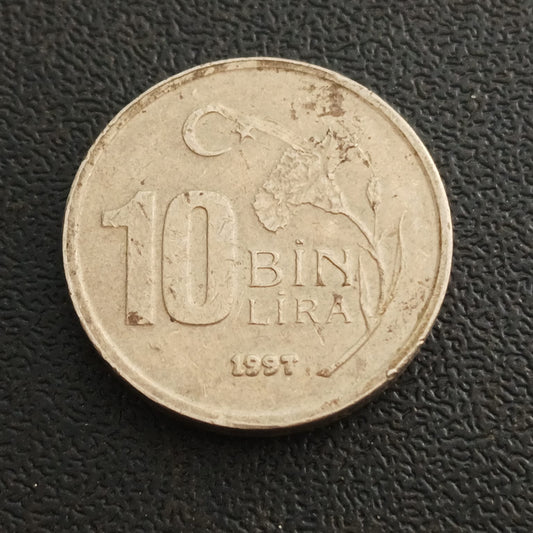 10000 Lira 1997 - Turkey