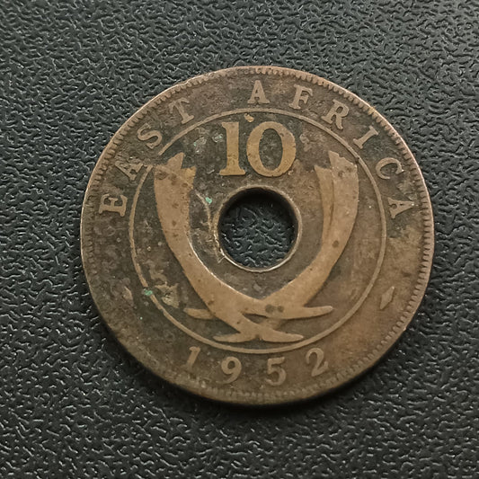 10 Cents 1952 - East Africa (Ref : 140809)