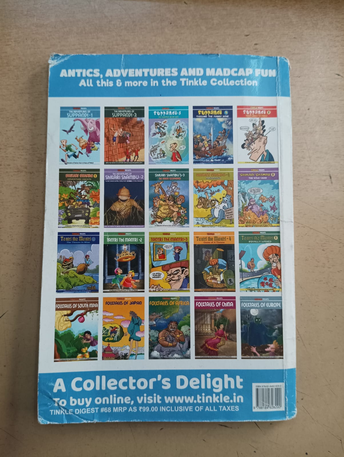 Tinkle Digest No 68 (Used Condition)