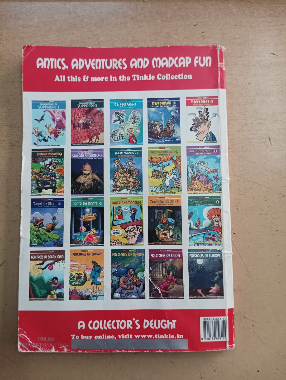 Tinkle Digest No 8 (Used Condition)