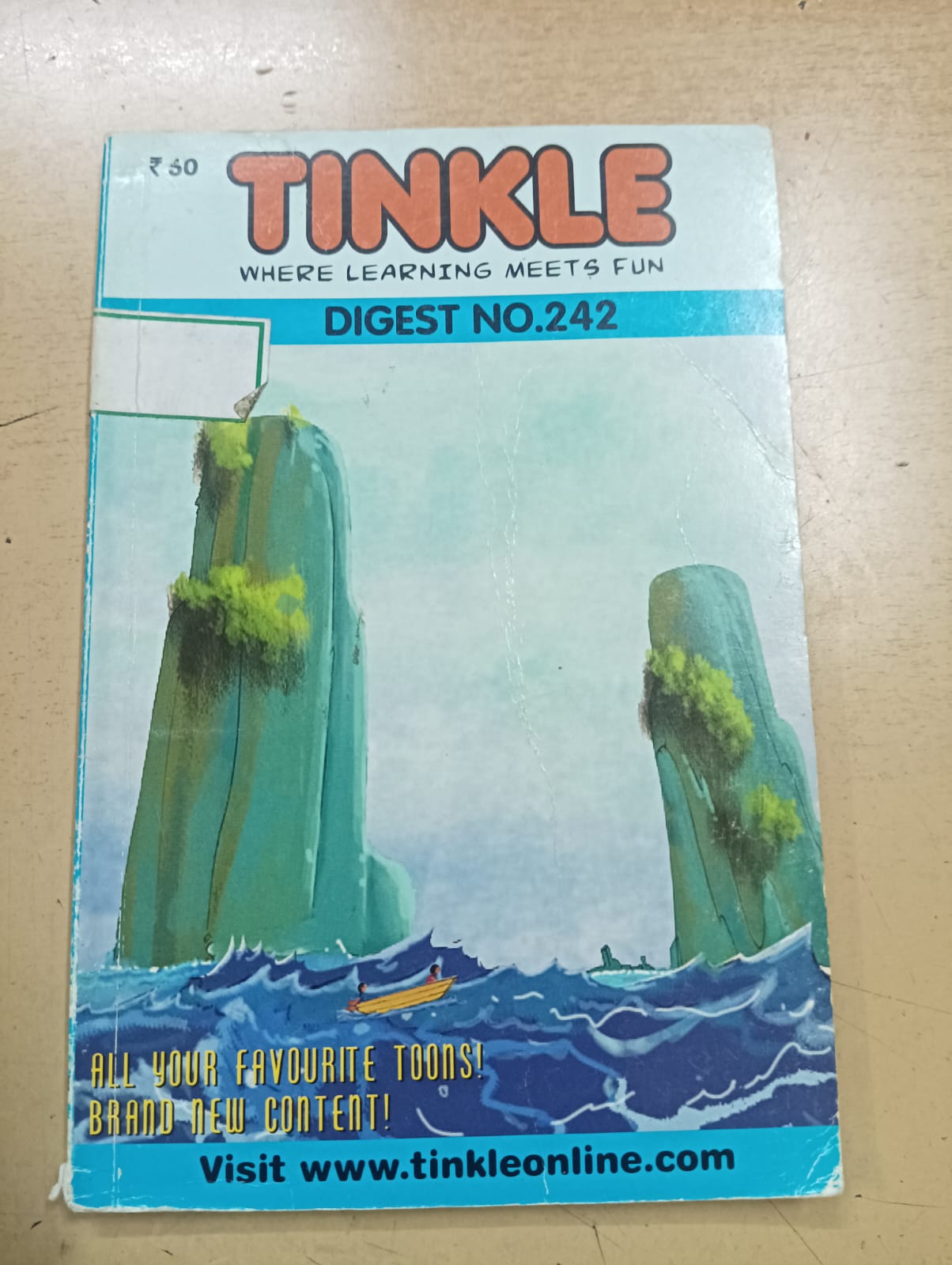 Tinkle Digest No 242  (Used Condition)