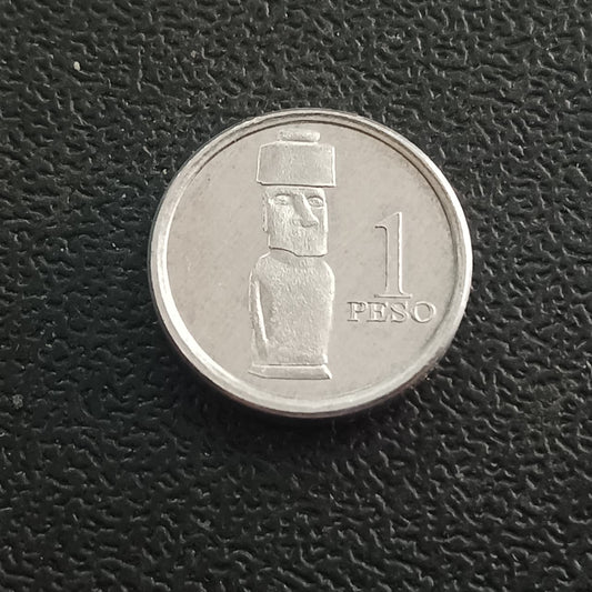 1 Peso 2021 - Rapa Nui (Easter Island) Type 3 - Aluminium