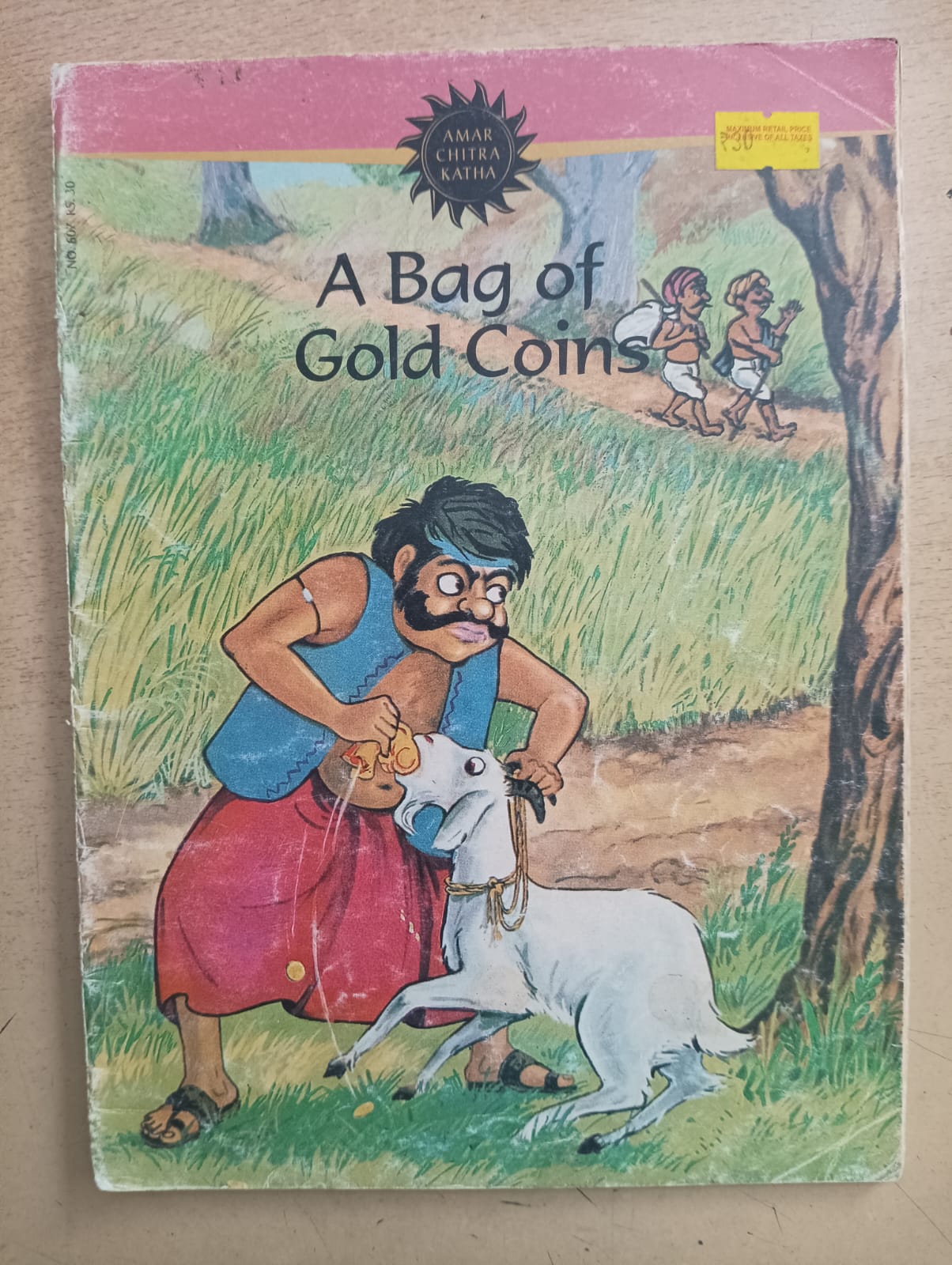 Amar Chitra Katha - A Bag of Old Coins (Used Good Condition)