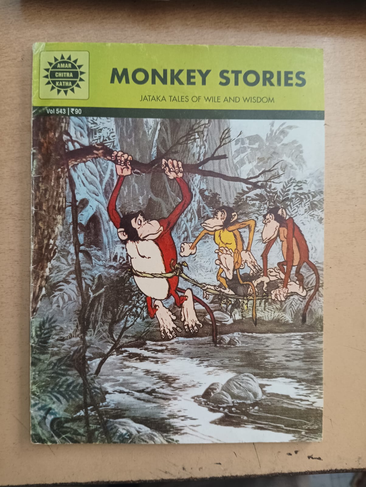 Amar Chitra Katha -Jataka : Monkey Stories (Used Very Good Condition)
