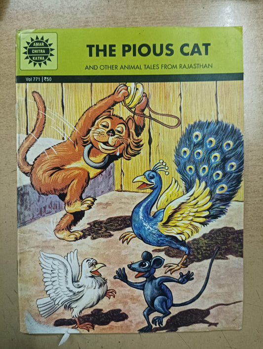 Amar Chitra Katha - The Pious Cat (Used Very Good Condition)