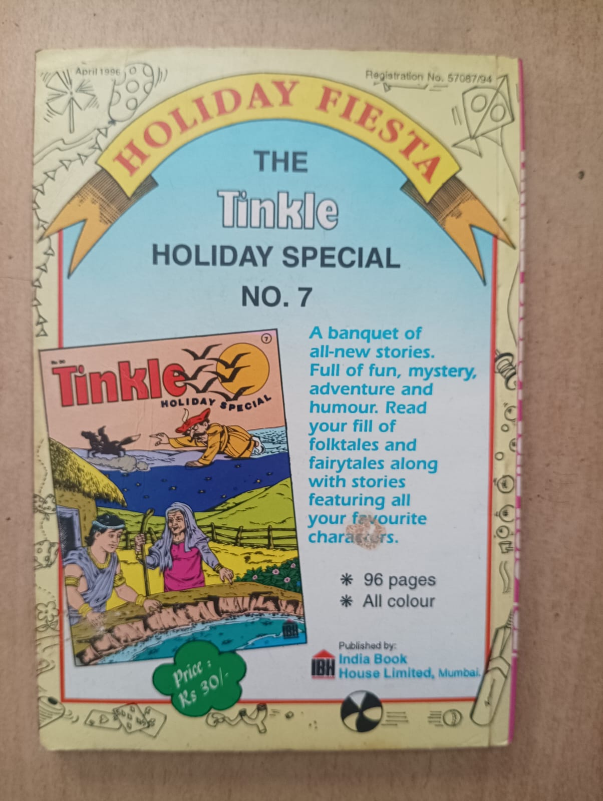 Tinkle Digest Vol. 2 No 3 ( Preowned good Condition)