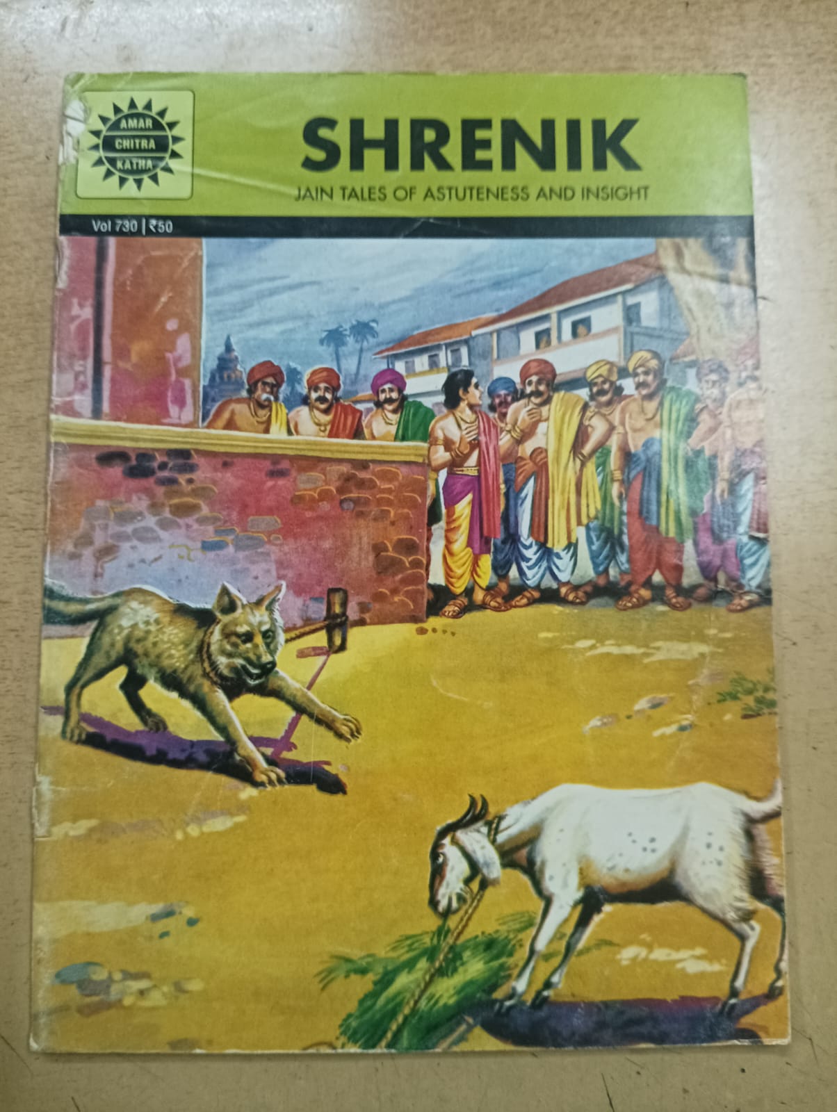 Amar Chitra Katha : Shrenik (Pre-owned : Good Condition)