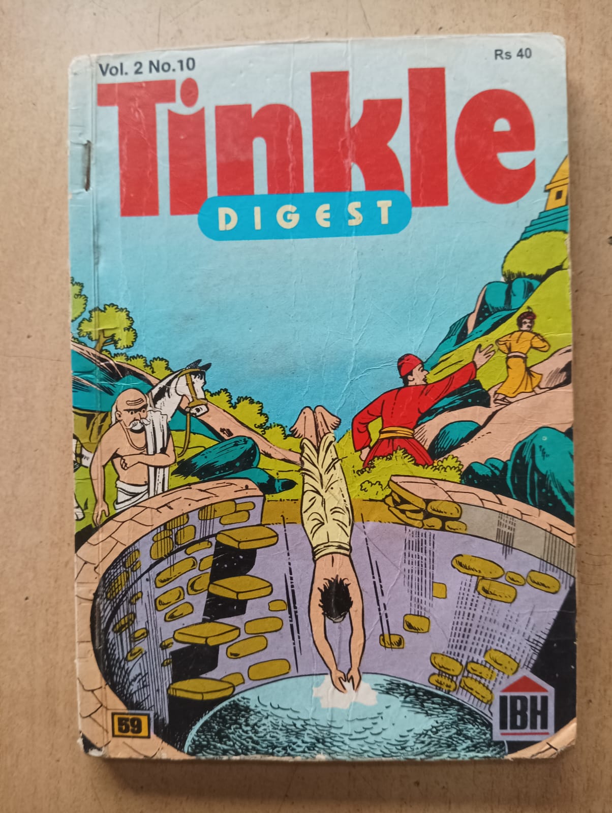 Tinkle Digest Vol  2 No 10 - (Preowned Good Condition)