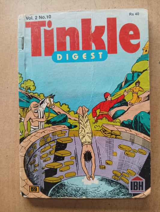 Tinkle Digest Vol  2 No 10 - (Preowned Good Condition)