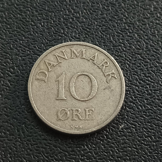 10 Øre - Frederik IX 1953 - Denmark