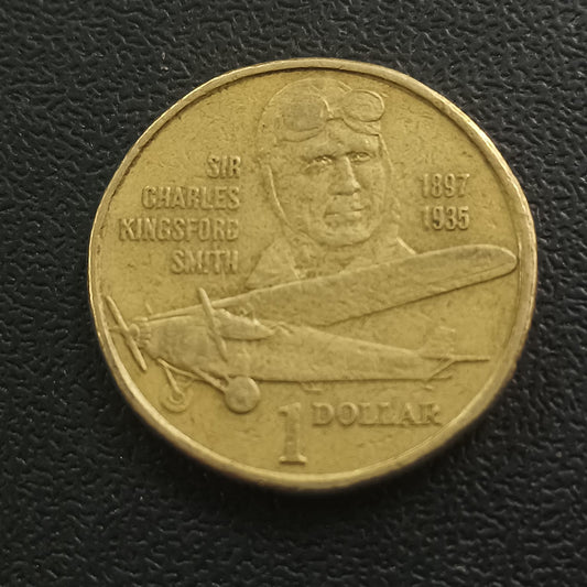 1 Dollar 1997 (100th Anniversary of Charles Kingsford Smith) - Australia