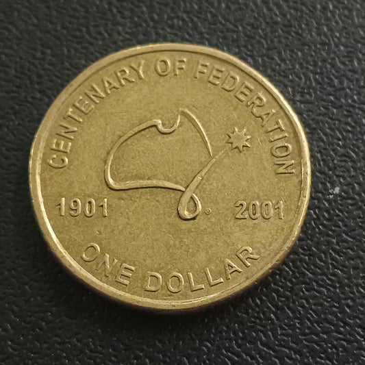 1 Dollar 2001 (Centenary of Federation) - Australia