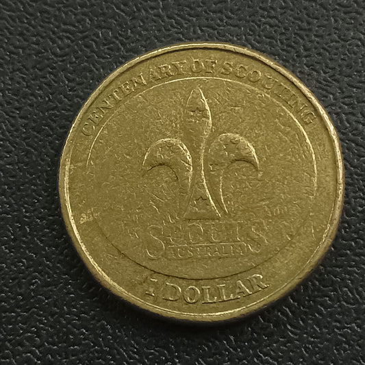 1 Dollar 2008 (Centenary of Scouting) - Australia