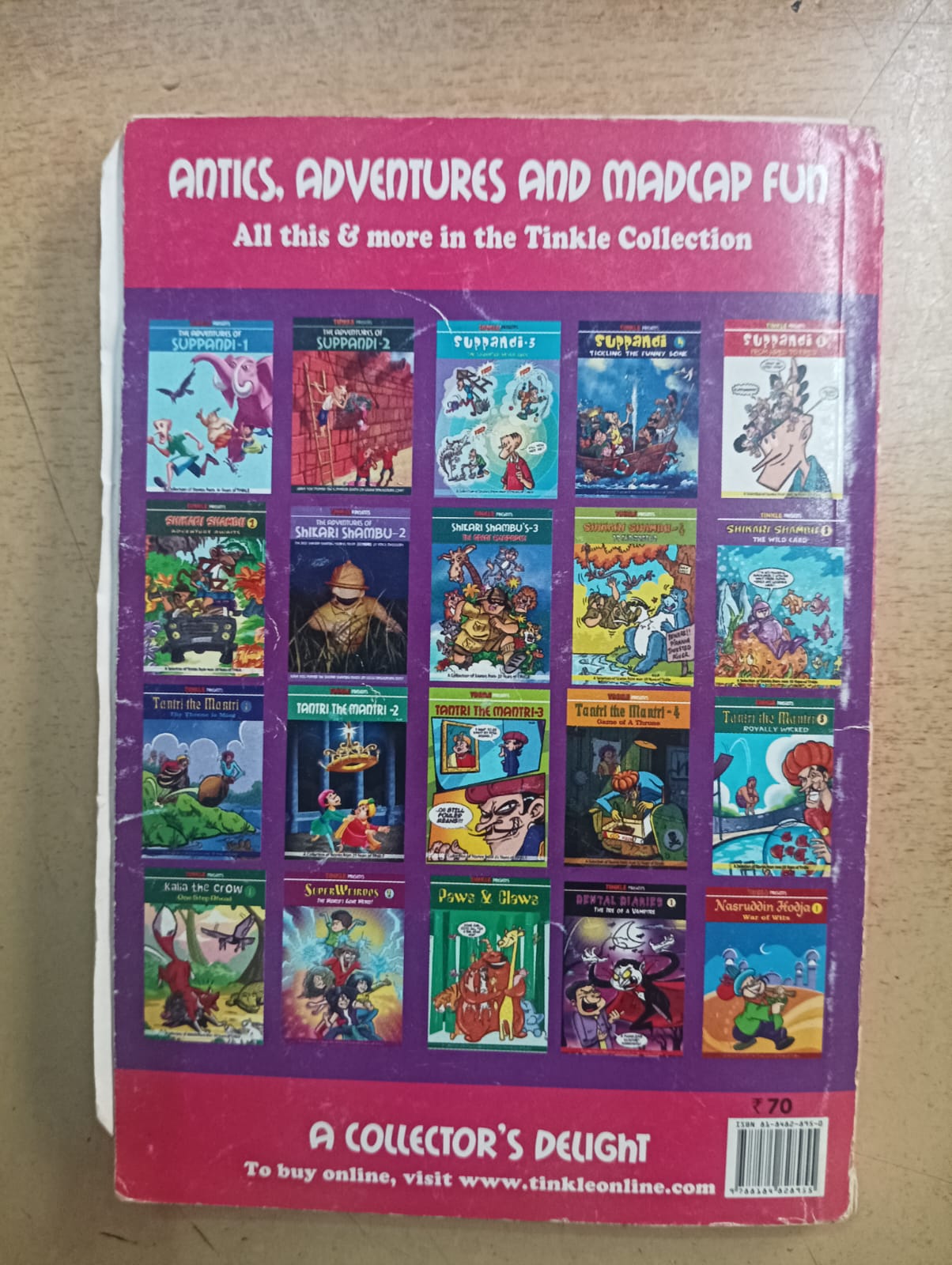 Tinkle Digest No 32 - (Preowned - Good Condition)