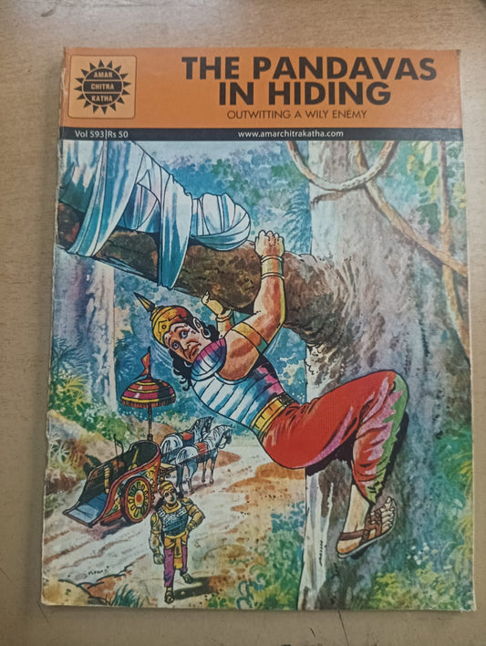 Amar Chitra Katha : The Pandavas in Hiding  (Pre owned - Good Condition)