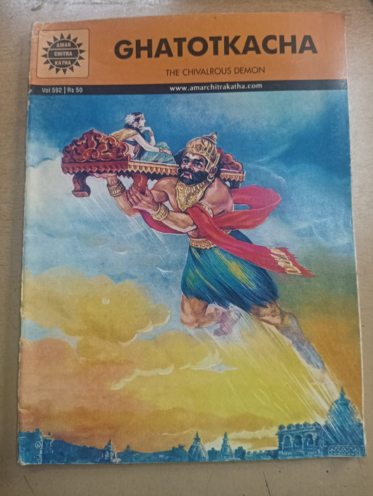 Amar Chitra Katha : Ghatotkach (Pre owned - Good Condition)