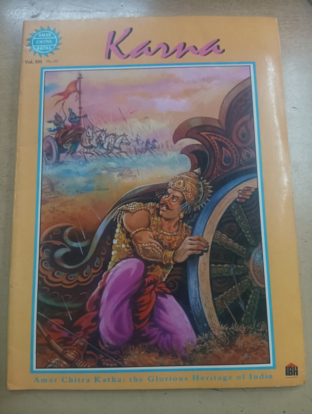 Amar Chitra Katha : Karna (Pre owned - Good Condition)