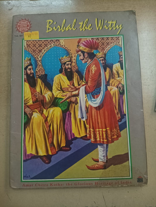 Amar Chitra Katha : Birbal The Witty (Pre owned - Good Condition)