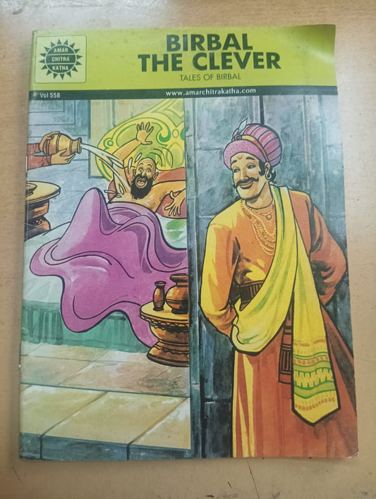 Amar Chitra Katha : Birbal The Clever (Pre owned - Good Condition)