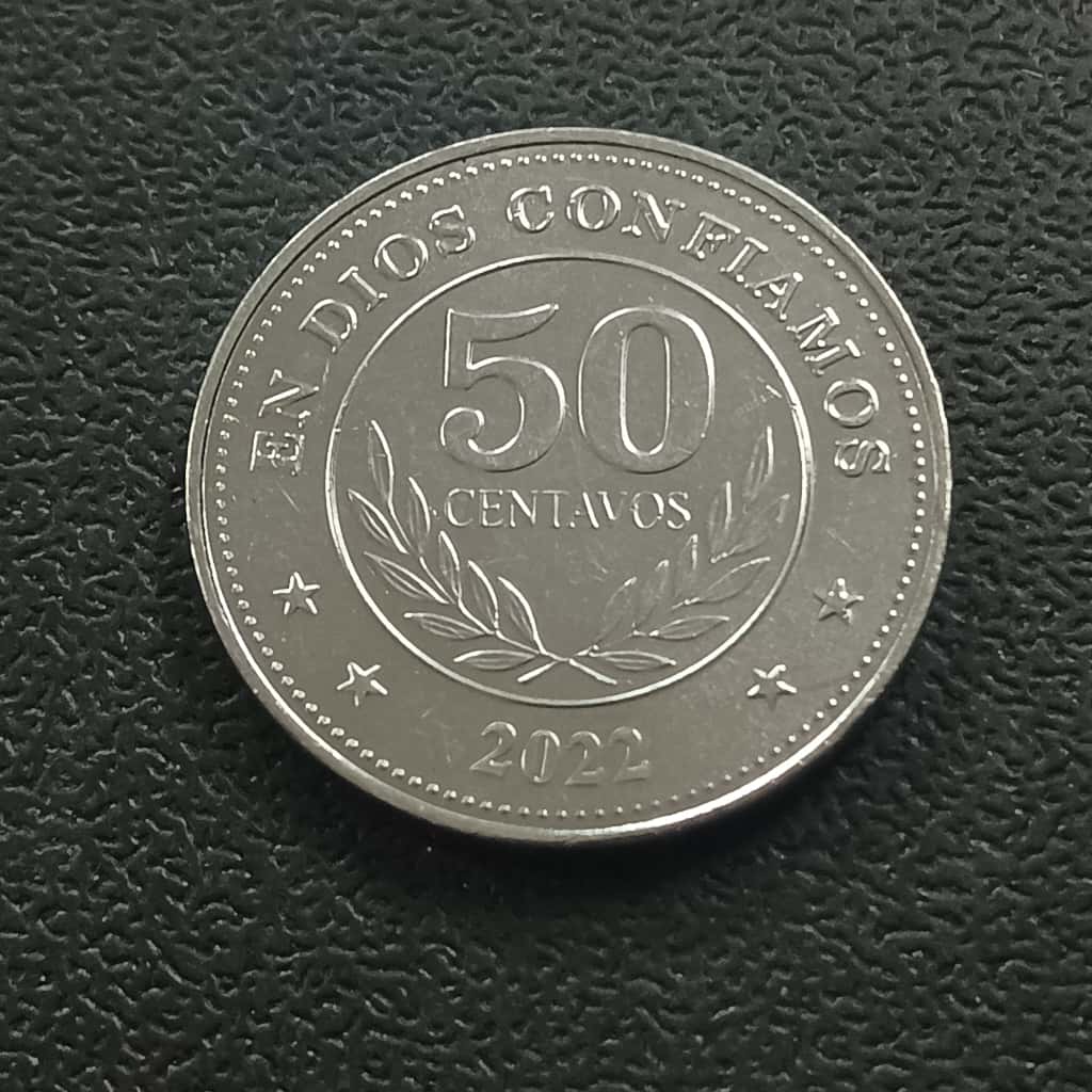 50 Centavos 2022 UNC - Nicaragua